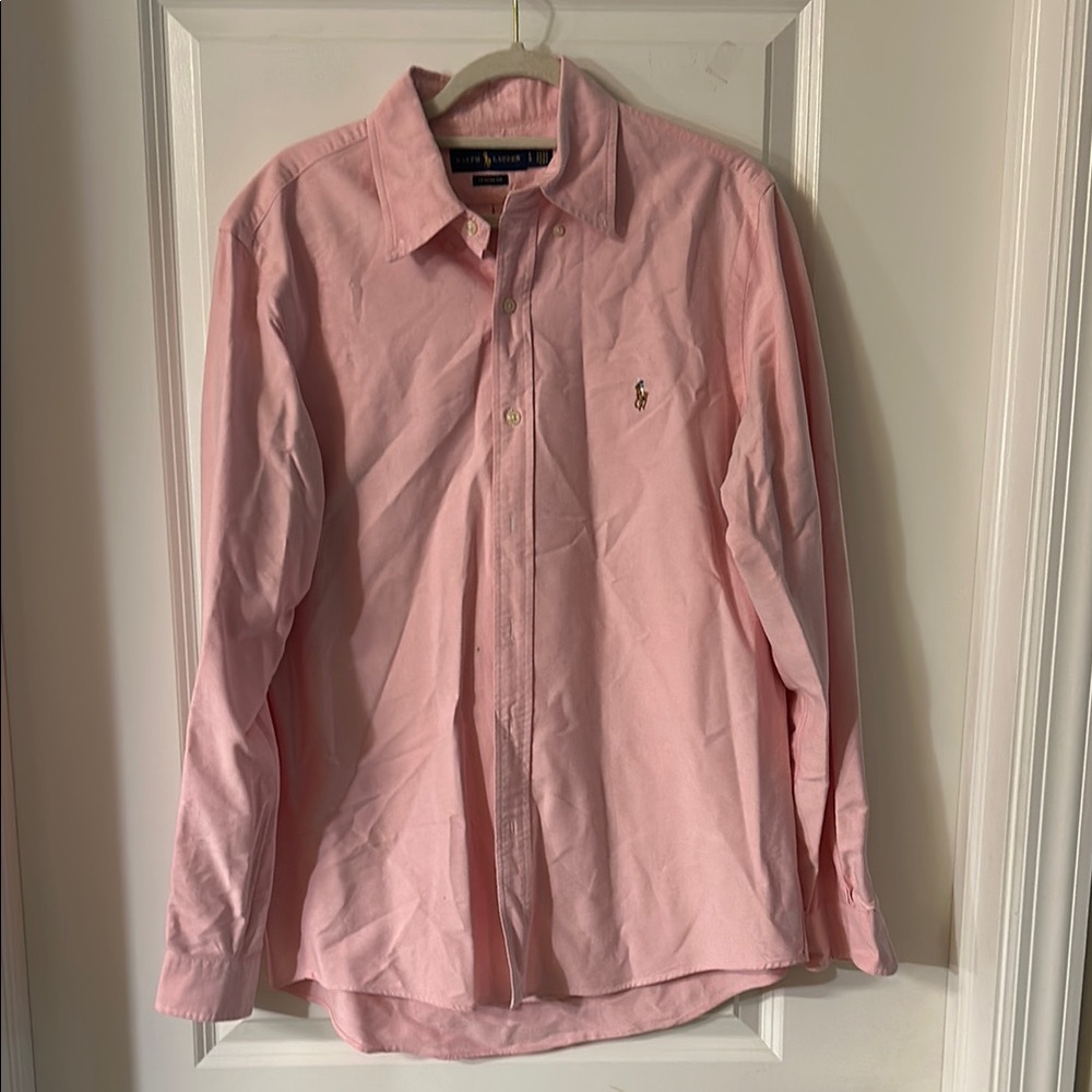 Ralph Lauren Pink Casual Button Down Shirt